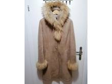 ox_okazja-elegancki-kozuch-damski-naturalny-z-kapturem-stan-idealny
