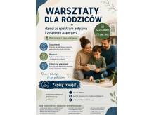 Warsztaty dla rodziców dzieci ze spektrum autyzmu i zespołem Aspergera