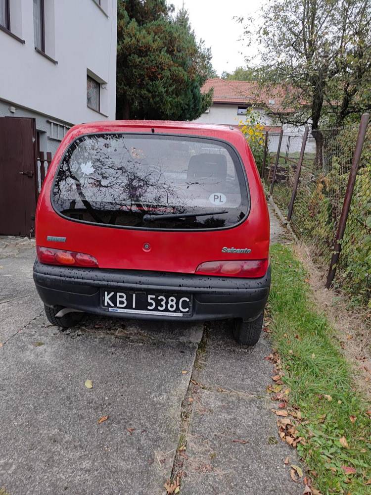 Fiat Seicento 1999r, przebieg 64147 km !!!