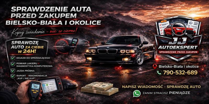 Sprawdzenie samochodu przed zakupem Bielsko-Biała i okolice